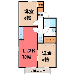 プリシェール逆井 Ⅰの物件間取画像